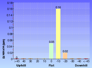 Altitude analysis for Machins Crater
