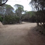 Service trail to Bournda Lagoon car park