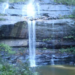 The bottom of Wentworth Falls