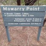 Mowarry Point signpost