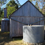 Scotts Hut water tank