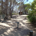 Gate before toilet Bournda Lagoon