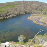 Bournda Lagoon from lookout