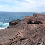 View from black cliffs