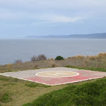 Heli-pad at Green Cape Lighthouse