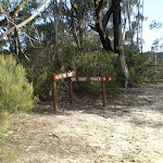 Six Foot Track signposts