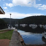 Looking across Apple Tree Bay from the boat ramp