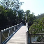 Bridge over Cockle Creek in at Bobbin Head