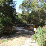 Start of the Currie Road service trail