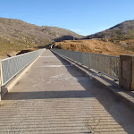Road over the dam wall