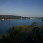 The view from Towlers bay lookout