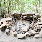 Fire place in Dadder Cave