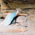 Stash of gear in Dadder cave