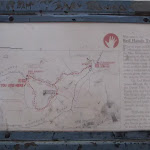 Information sign at start of Red Hands Cave walk
