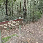 Sign in Perch Ponds camping area