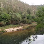 Erskine Creek from Natural dam