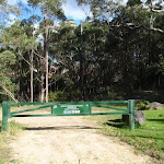 Gate at the end of Blackwattle Place