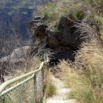 Side lookout to cave