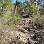Climbing to the Willunga trig point