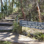 Clifftop track east of Govetts Leap