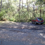 Small parking bay in Redgum Ave