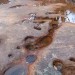 Rock texture near Emerald Pool