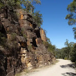 A rock cutting on the OGNR