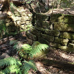 Remnants of an old bridge in Shepherds Gully