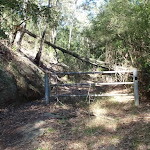 A gate along Shepherds Gully
