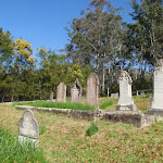 Upper Mangrove Cemetery headstones