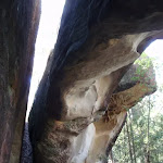 Under the natural arch