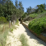 Sandy track to Congwong Beach