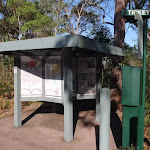 Information sign and ticket machine