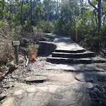 Path between picnic area and Illoura Lookout