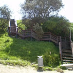 Steps near Little Bay