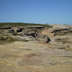 Exposed rocky track near Maroubra