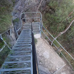 Stairs below Empress Lookout