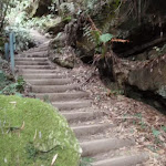 Steps down to Pool of Siloam