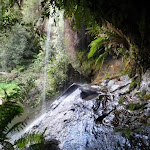 Waterfall at upper reaches of Gordon Creek