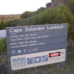 End of Cape Solander Drive