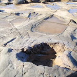 Interesting textures in the rock