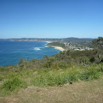 Views over Forresters Beach