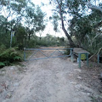 Gate on Tunnel track near Bulls Quarry