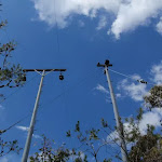 Powerlines near top of Wobby track