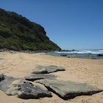 Northern end of Forresters beach