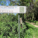 Water Catchment sign