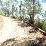 rusting railing beside Donny's Track