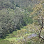 Looking down on Chaselings Run