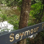 Sign at Seymour Pond