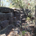Section of retaining wall